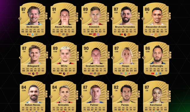 FC26传球前15：KDB第一，基米希、B费、阿诺德、厄德高在列