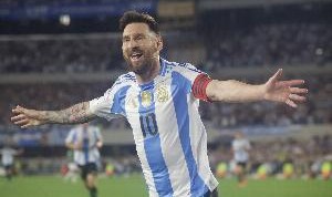 WhoScored单场满分次数榜：梅西119次断层领跑，C罗38次第二